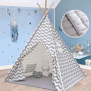 Kids Foldable Play Tent for Indoor Outdoor