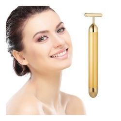 Beauty Bar 24k Golden Pulse Facial Massager Beauty Bar 24k Golden Pulse Facial Massager