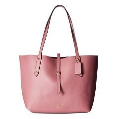 COACH Womens Polished Pebbled Tote Beautiful Women's Handbag