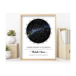 Custom Star Map – Personalized Star Map Custom Star Map - Personalized Star Map