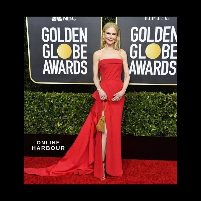 Golden Globes 2020_Red Carpet_ Nicole Kidman