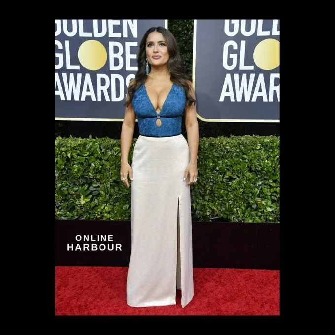Golden Globes 2020_Red Carpet_ Salma Hayek