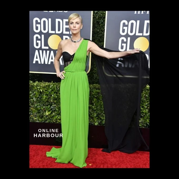 Golden Globes 2020_Red Carpet_Charlize Theron