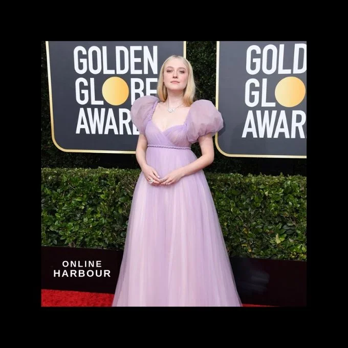 Golden Globes 2020_Red Carpet_Dakota Fanning