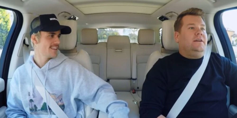 Justin Bieber Carpool Karaoke with James Corden