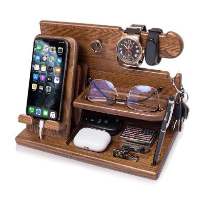 Phone Key Holder Stand Organizer Gadgets Men 01
