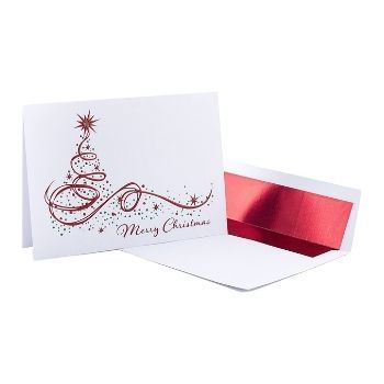 Christmas Cards Box Foil Embossed Christmas Cards
