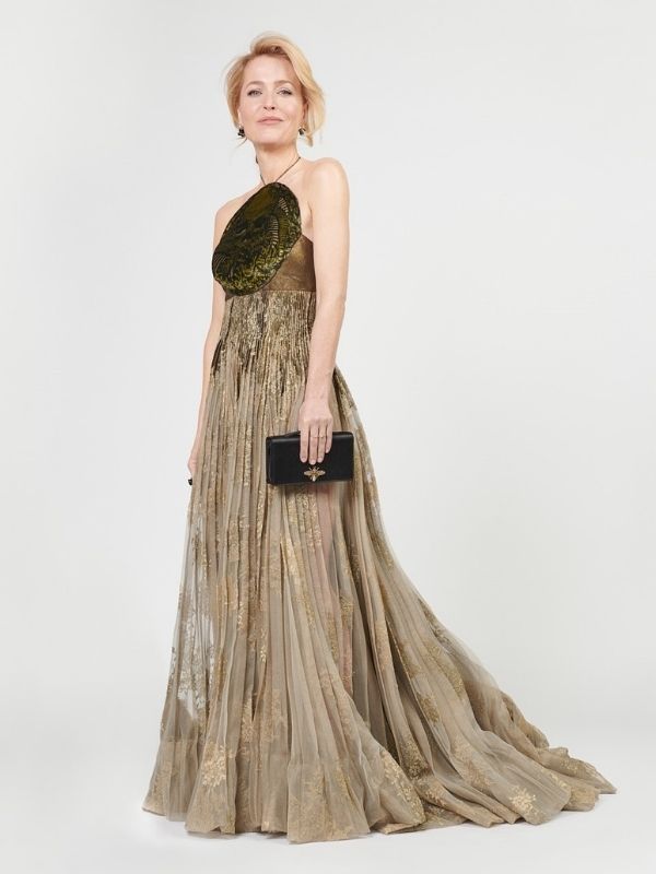 Gillian Anderson at the 78th Annual Golden Globe Awards 2021
