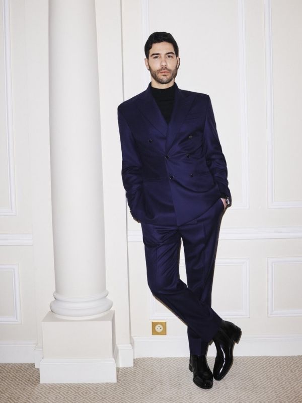 Tahir Raham in Louis Vuitton at the Annual Golden Globe Awards 2021 Tahir Raham in Louis Vuitton at the Annual Golden Globe Awards 2021