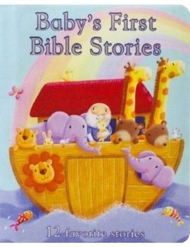 Baby's First Bible Stories Padded Board Book_Childrens book