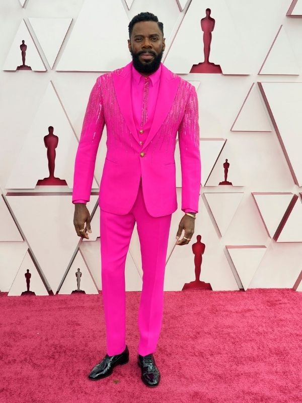 Colman Domingo at the Oscars 2021 Academy Awards