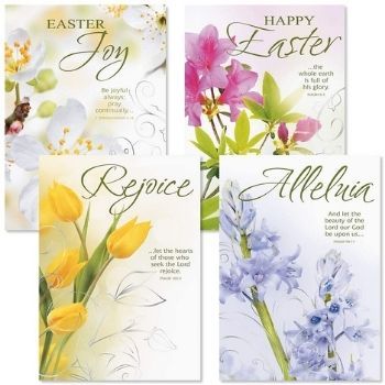 Deluxe Joy Religious Easter Greeting Cards