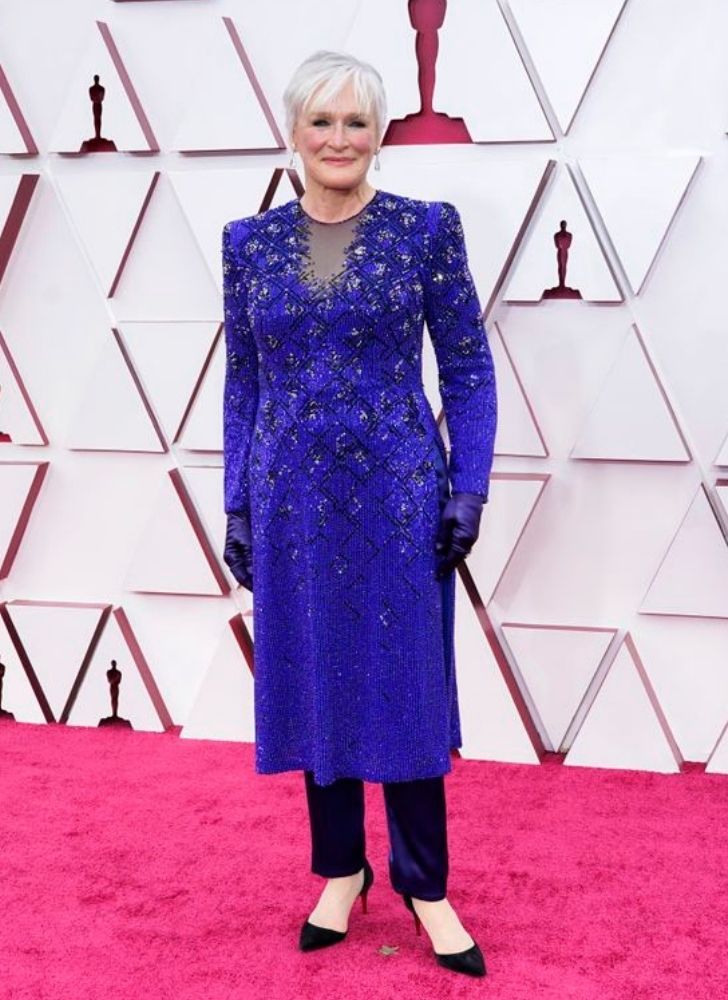 Glenn Close at the Oscars 2021 Academy Awards