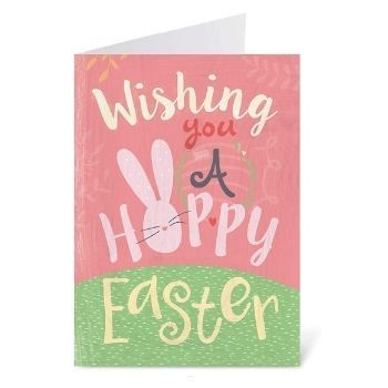 Hippity Hoppity Easter Greeting Cards Inspiring Holiday Message
