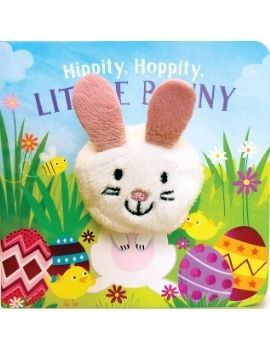 Hippity Hoppity Little Bunny Puppet Board Book_Book for Children
