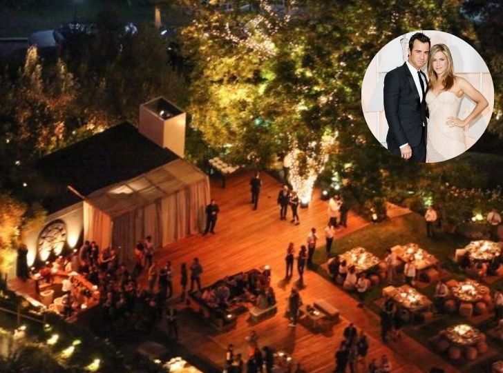 Jennifer Aniston and Justin Theroux private wedding ceremony in LA home