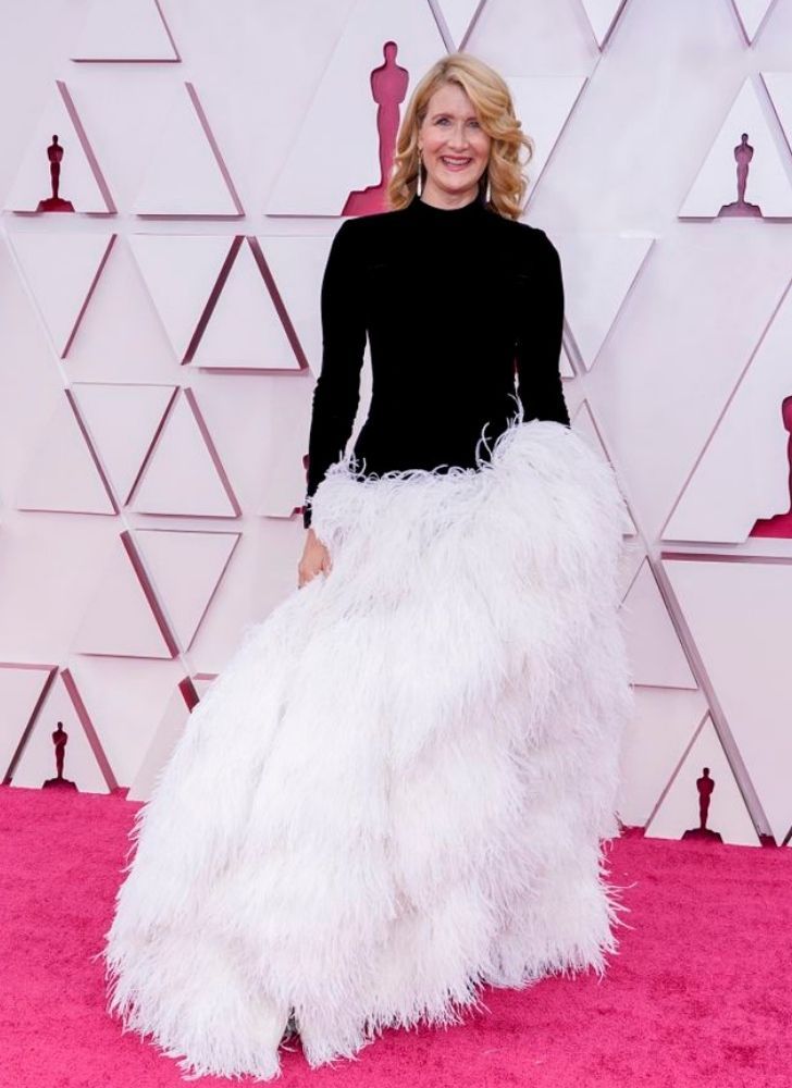 Laura Dern at the Oscars 2021 Academy Awards