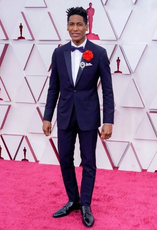 Musician Jon Batiste at the Oscars 2021 Academy Awards Musician Jon Batiste at the Oscars 2021 Academy Awards