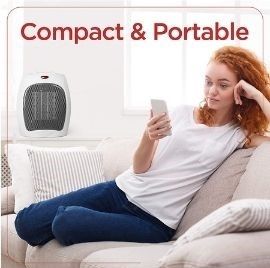 BLACK+DECKER Desktop Heater Portable Ceramic Heater BLACK+DECKER Desktop Heater Portable Ceramic Heater