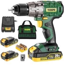 Cordless drill set, 20V Brushless Drill Driver Kit Cordless drill set, 20V Brushless Drill Driver Kit