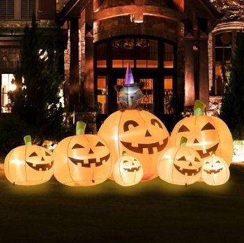 Halloween Inflatables Blow up Pumpkin Decor Halloween Inflatables Blow up Pumpkin Decor