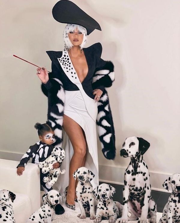 Khloe Kardashian Dressed as Cruella de Vil Khloe Kardashian Dressed as Cruella de Vil