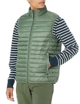 Men’s Lightweight Water-Resistant Packable Puffer Vest Men's Lightweight Water-Resistant Packable Puffer Vest