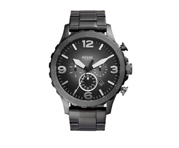 Fossil Men's Nate Stainless Steel Quartz Chronograph Watch